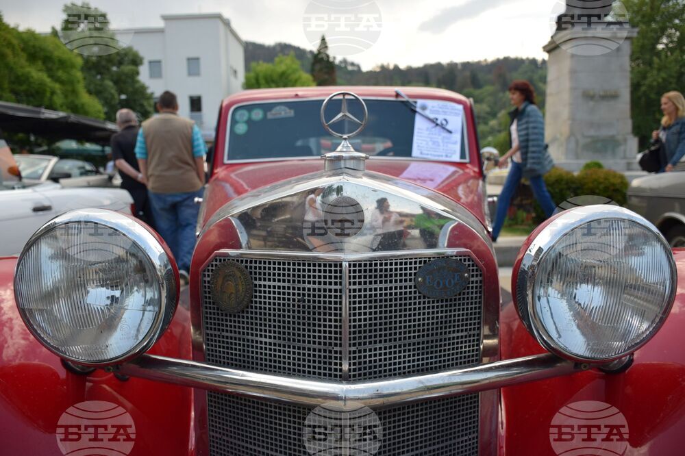 Благоевград - автомобили - ретро парад