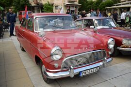 Благоевград - автомобили - ретро парад