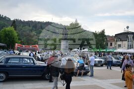 Благоевград - автомобили - ретро парад