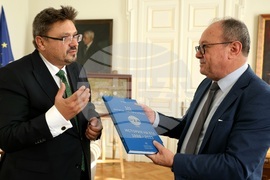 BAS President, BTA Director General Meet on Occasion of Marin Drinov’s Anniversary