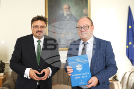 BAS President, BTA Director General Meet on Occasion of Marin Drinov’s Anniversary