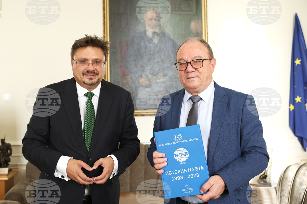 BAS President, BTA Director General Meet on Occasion of Marin Drinov’s Anniversary