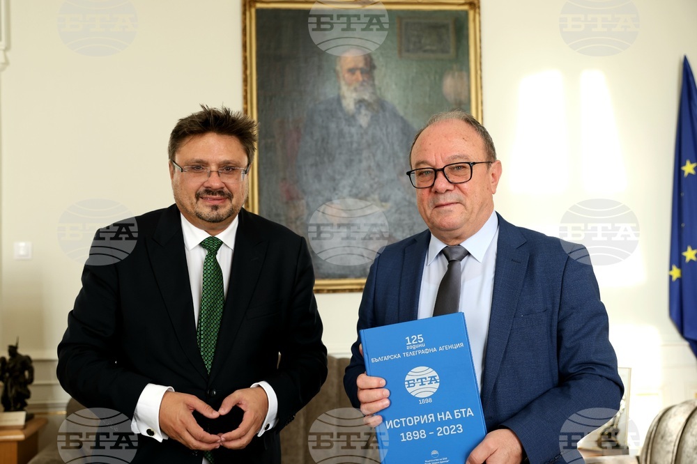 BAS President, BTA Director General Meet on Occasion of Marin Drinov’s Anniversary