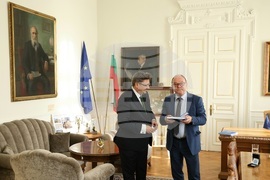 BAS President, BTA Director General Meet on Occasion of Marin Drinov’s Anniversary