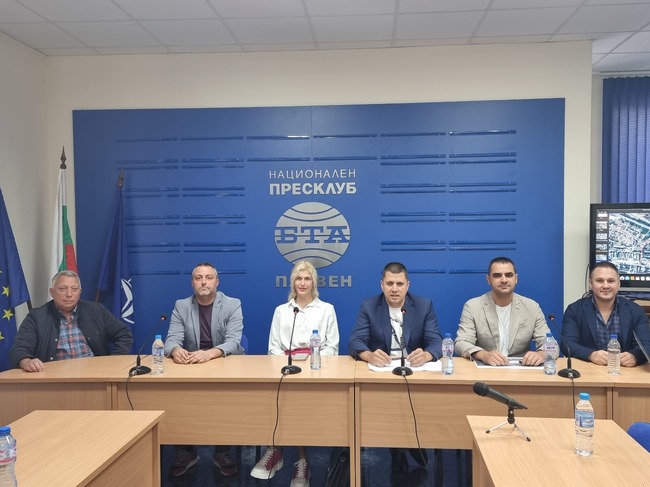 Пресконференция на Александър Николов, кандидат за кмет на община Плевен от МК "Алтернативата на гражданите"