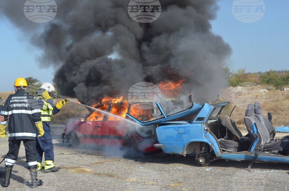 Свиленград - пожарно учение