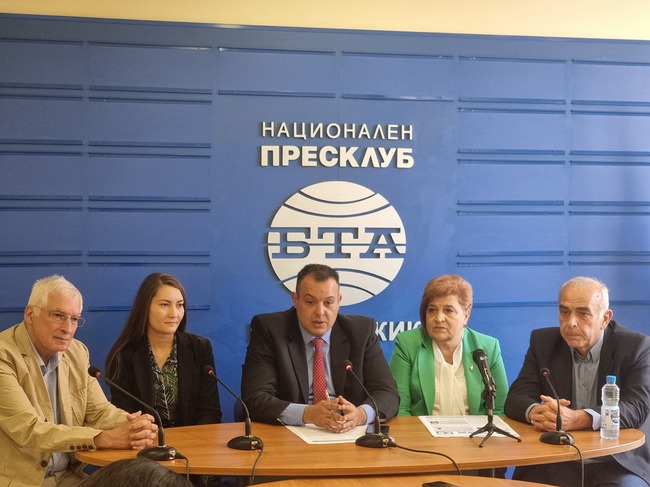 Пресконференция на кандата за кмет на Пазарджик Трендафил Величков