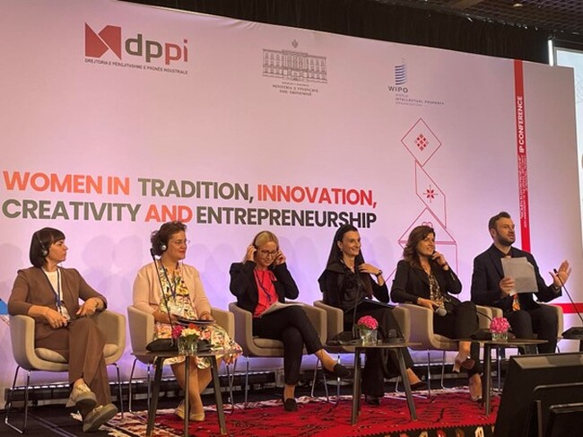 Председателят на Патентно ведомство проф. д-р Владя Борисова взе участие в международна конференция в Тирана