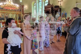 Кърджали - украински деца - кръщавка 