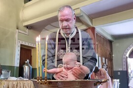 Кърджали - украински деца - кръщавка 