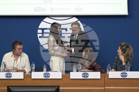 Национален пресклуб на БТА София - Синелибри 2023 - пресконференция - Кирил Вълчев - Жаклин Вагенщайн