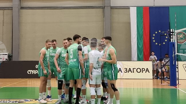 Берое записа категорична победа над Славия в първи мач от 11-ия кръг на волейболното първенство за мъже