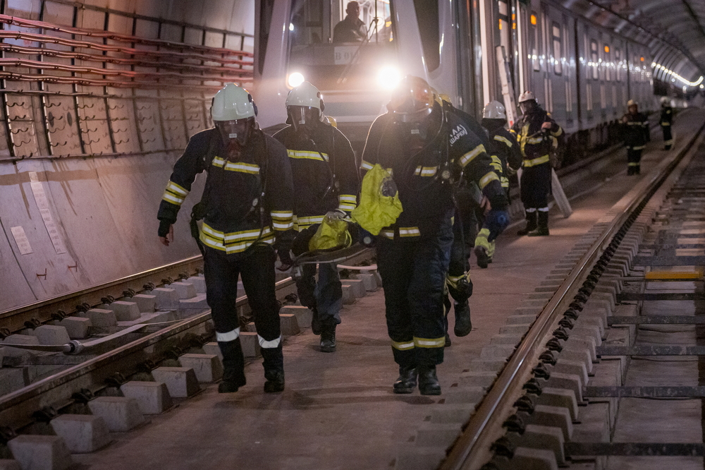 МВР: Пожаро-тактическо учение проведе СДПБЗН със силите на Единната спасителна система