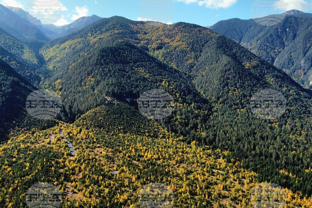 Банско - Пирин планина - есен - изглед