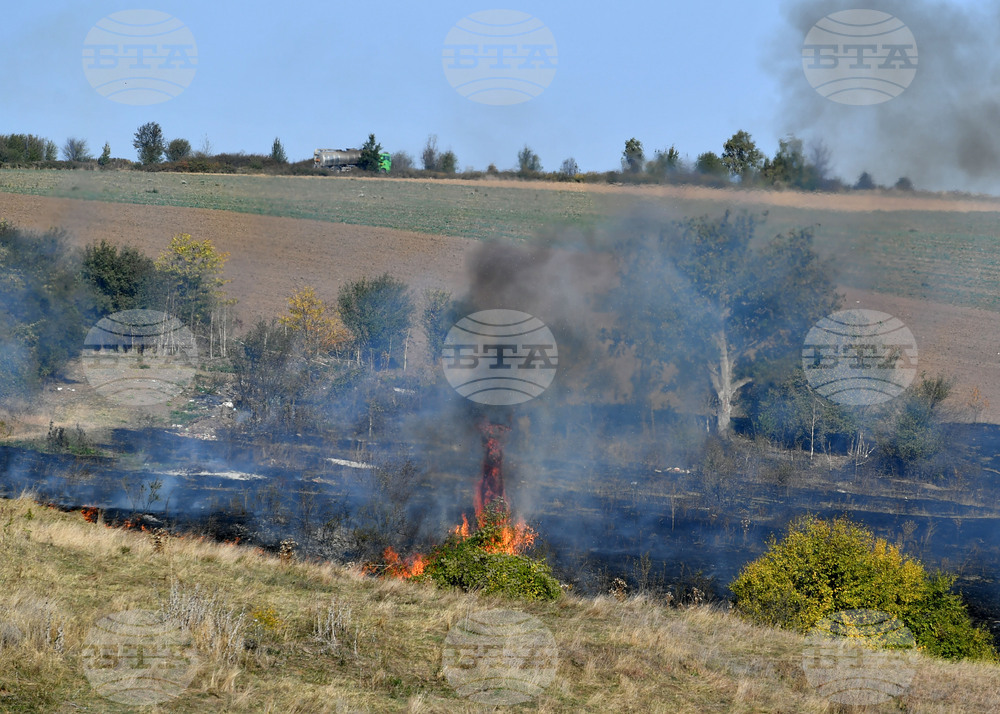 Село Лудогорци - произшествие - пожар