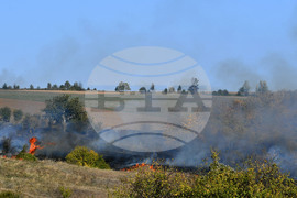 Село Лудогорци - произшествие - пожар