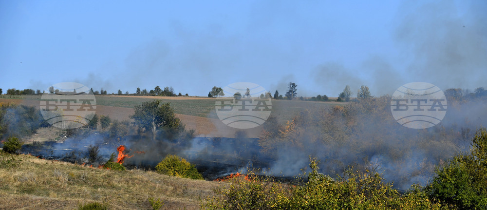 Село Лудогорци - произшествие - пожар