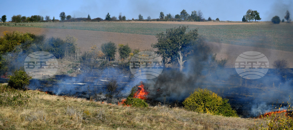 Село Лудогорци - произшествие - пожар