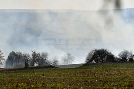 Село Лудогорци - произшествие - пожар