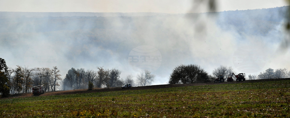 Село Лудогорци - произшествие - пожар