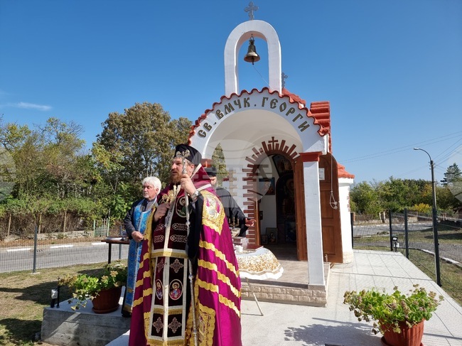 Село Първенец - параклис - освещаване