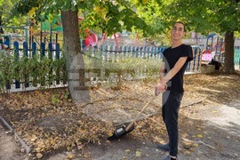 Търговище - младежи - почистване