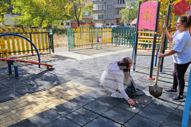 Търговище - младежи - почистване