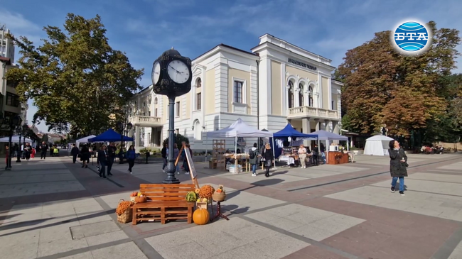 Разнообразни работилници и продукти показват участниците в "На есенен базар сме!" във Видин