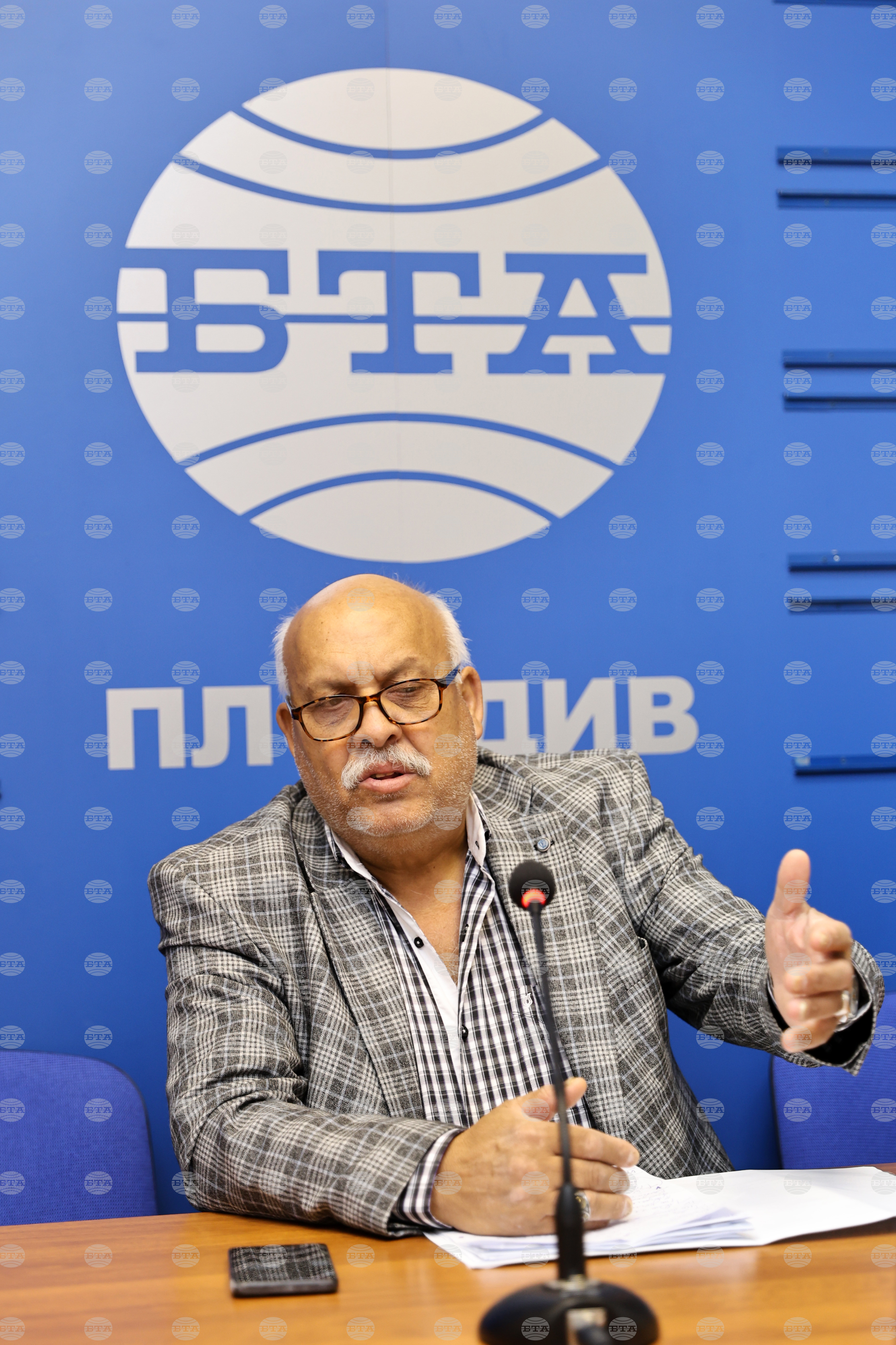 Национален пресклуб на БТА Пловдив - пресконференция - Ашим Хаджиасан