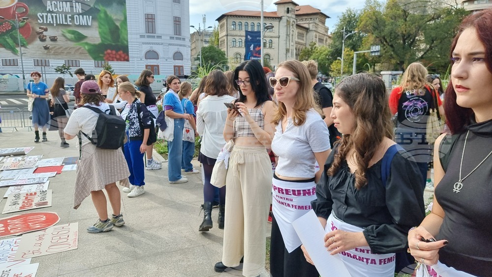 Румъния - Марш в подкрепа на жертвите на домашно насилие