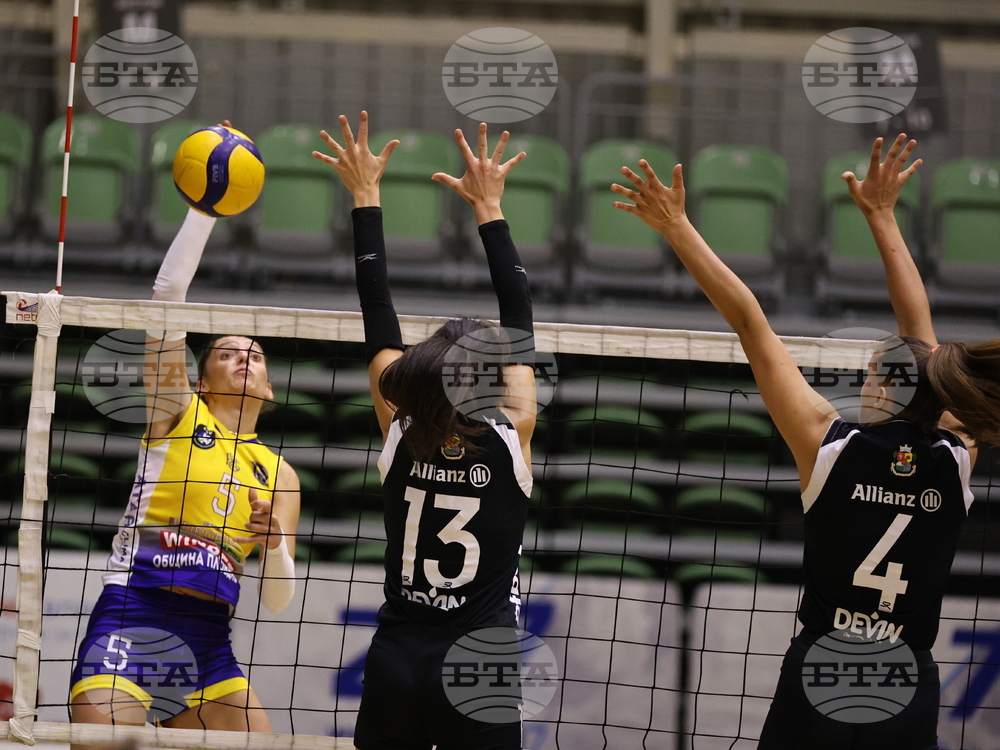 Славия (София) се наложи над Марица 2022 в женското волейболно първенство и записа пети успех в осем мача