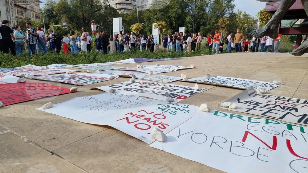 Румъния - Марш в подкрепа на жертвите на домашно насилие