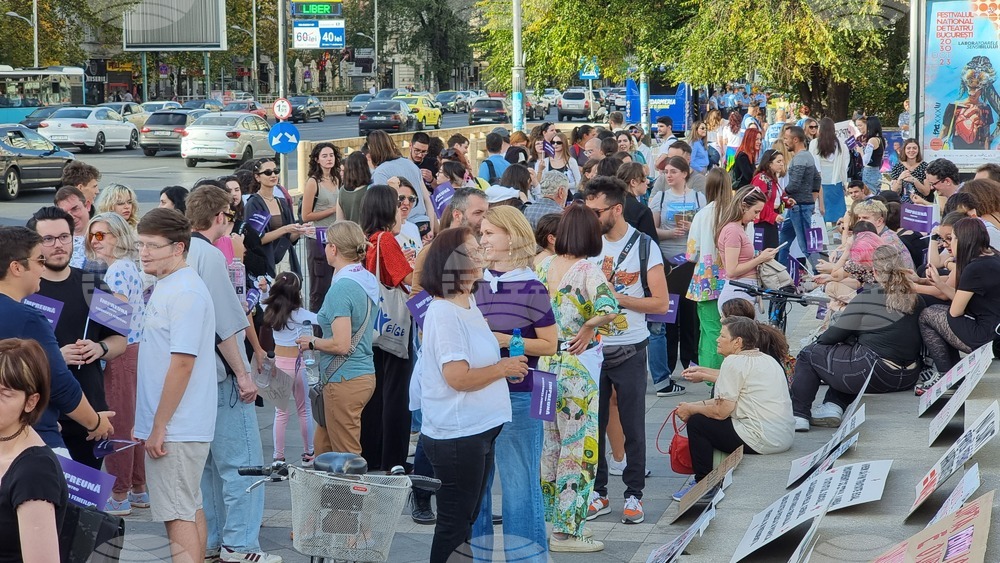 Румъния - Марш в подкрепа на жертвите на домашно насилие