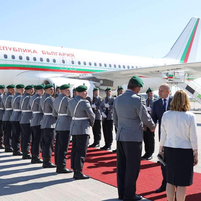 Президент - Германия - посрещане