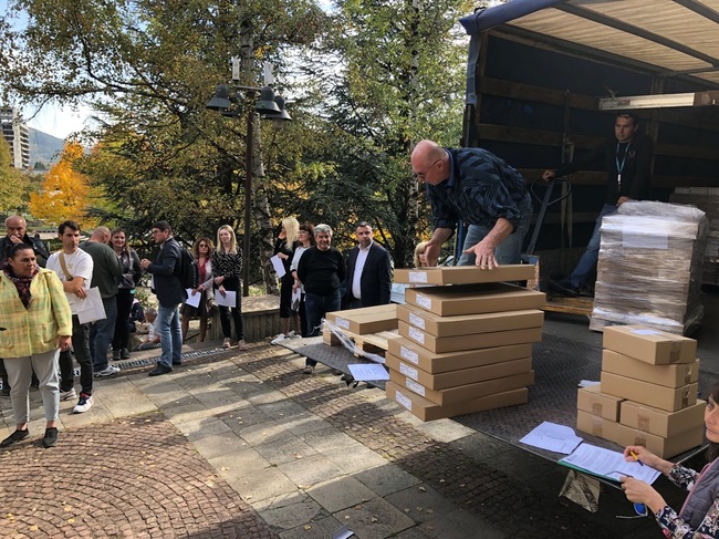 Общинските избирателни комисии от област Смолян получиха изборните книжа за вота на 29 октомври