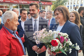 Хасково - Корнелия Нинова - предизборна среща