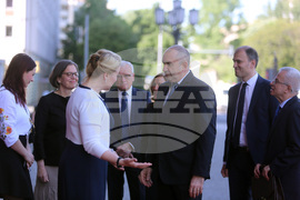 Румен Радев - Франциска Гифай - среща