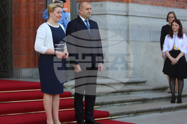 Румен Радев - Франциска Гифай - среща