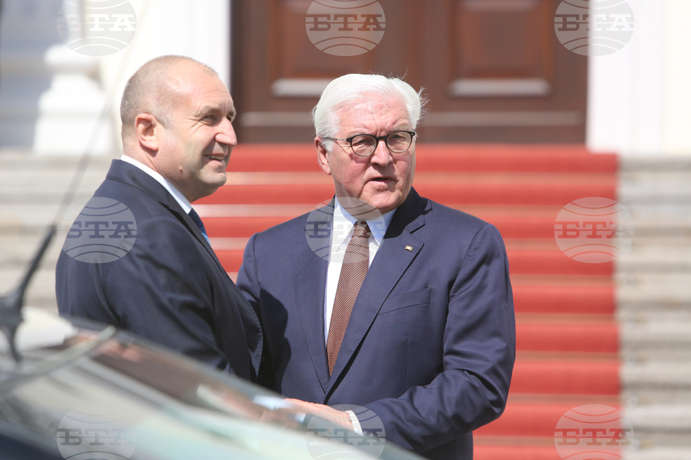 Франк-Валтер Щайнмайер - Румен Радев - среща