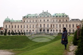 Австрия - Белведере - дворец - изглед