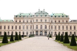 Австрия - Белведере - дворец - изглед
