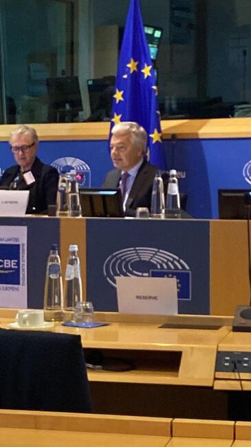 Висш адвокатски съвет – Българската адвокатура участва в историческо събитие в Европейския Парламент: Адвокатурата и Изкуственият Интелект