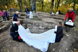 Село Свещари - археологически обекти - зимен период - подготовка