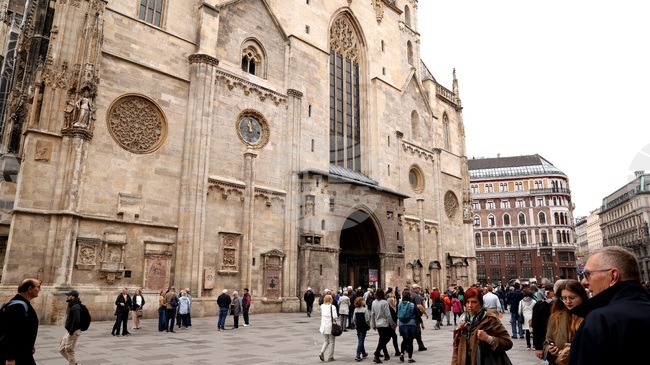 Men's Demonstration Against Violence Against Women Held in Vienna