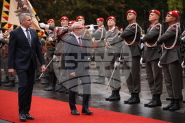 Австрия - Карл Нехамер - Николай Денков- посрещане