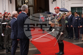 Австрия - Карл Нехамер - Николай Денков- посрещане