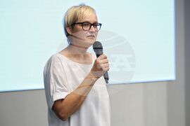 Бургас - Регионална библиотека "Пейо К. Яворов" - Анита Айхингер - посещение