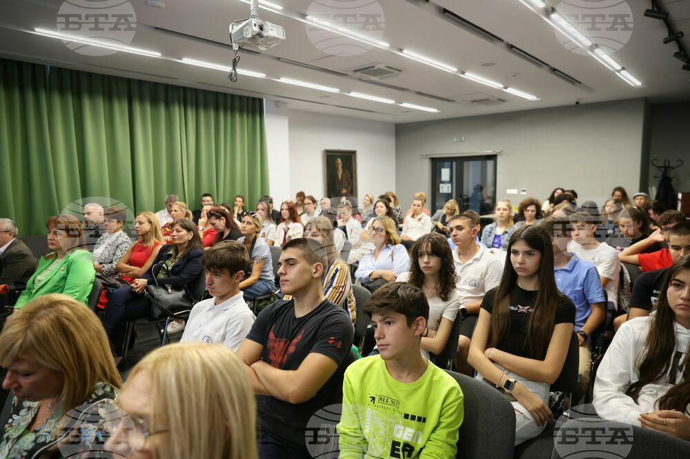 Бургас - Регионална библиотека "Пейо К. Яворов" - Анита Айхингер - посещение