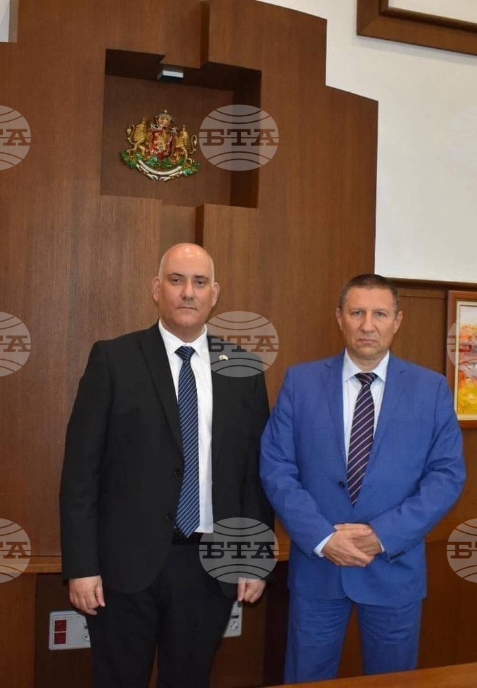 Acting Prosecutor General Holds Working Meeting with Israeli Ambassador in Sofia