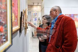 Бургас - Ангел Гешев - "Сливане" - изложба